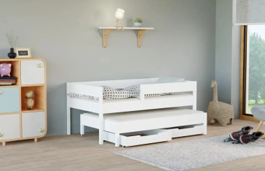 Ausziehbett, Kinderbett, Doppelbett Junior,  Sofortlieferung