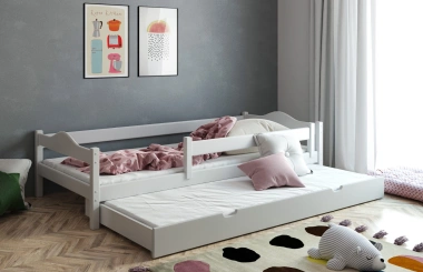 Ausziehbett, Kinderbett, Doppelbett ANDY