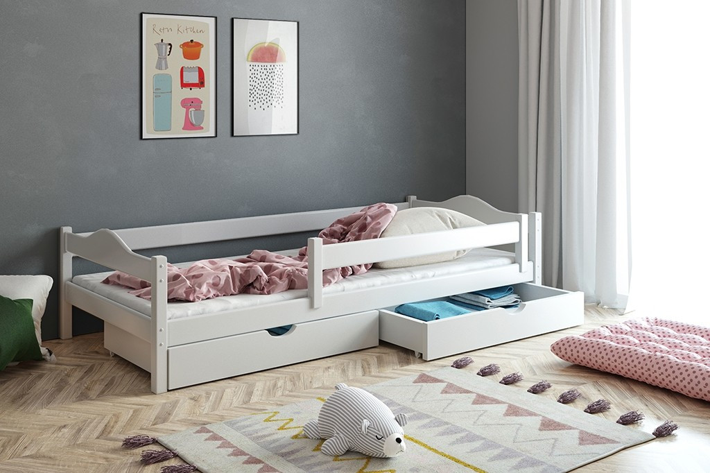 Ausziehbett, Kinderbett, Doppelbett ANDY - Kubuk Moebel