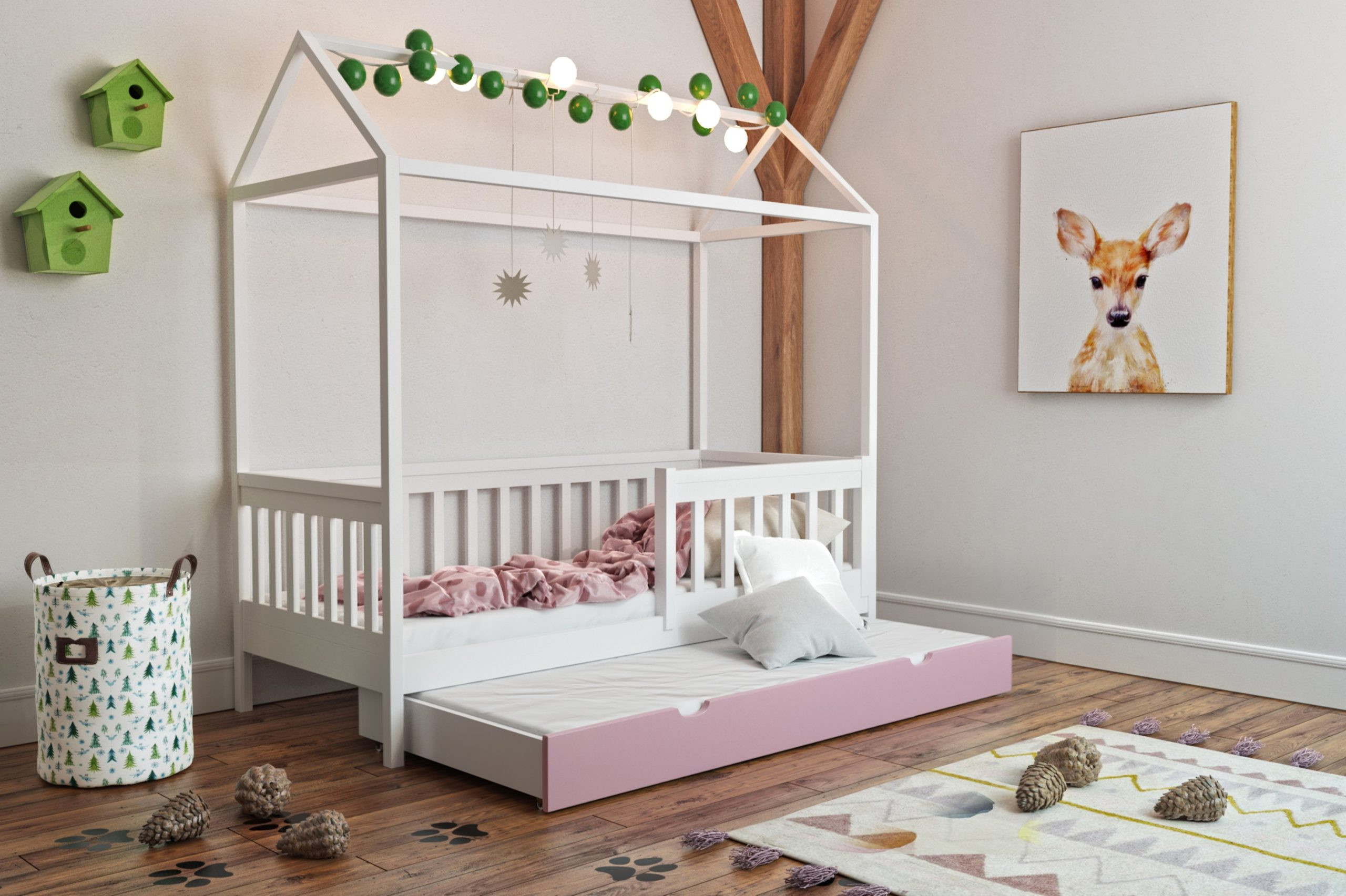 Ausziehbett, Kinderbett, Doppelbett DOMEL - Kubuk Moebel