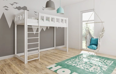 Hochbett, Kinderbett MARCI
