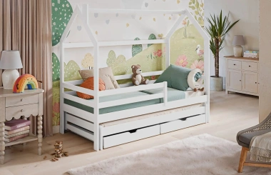 Hausbett, Kinderbett, Ausziehbett DISNEY
