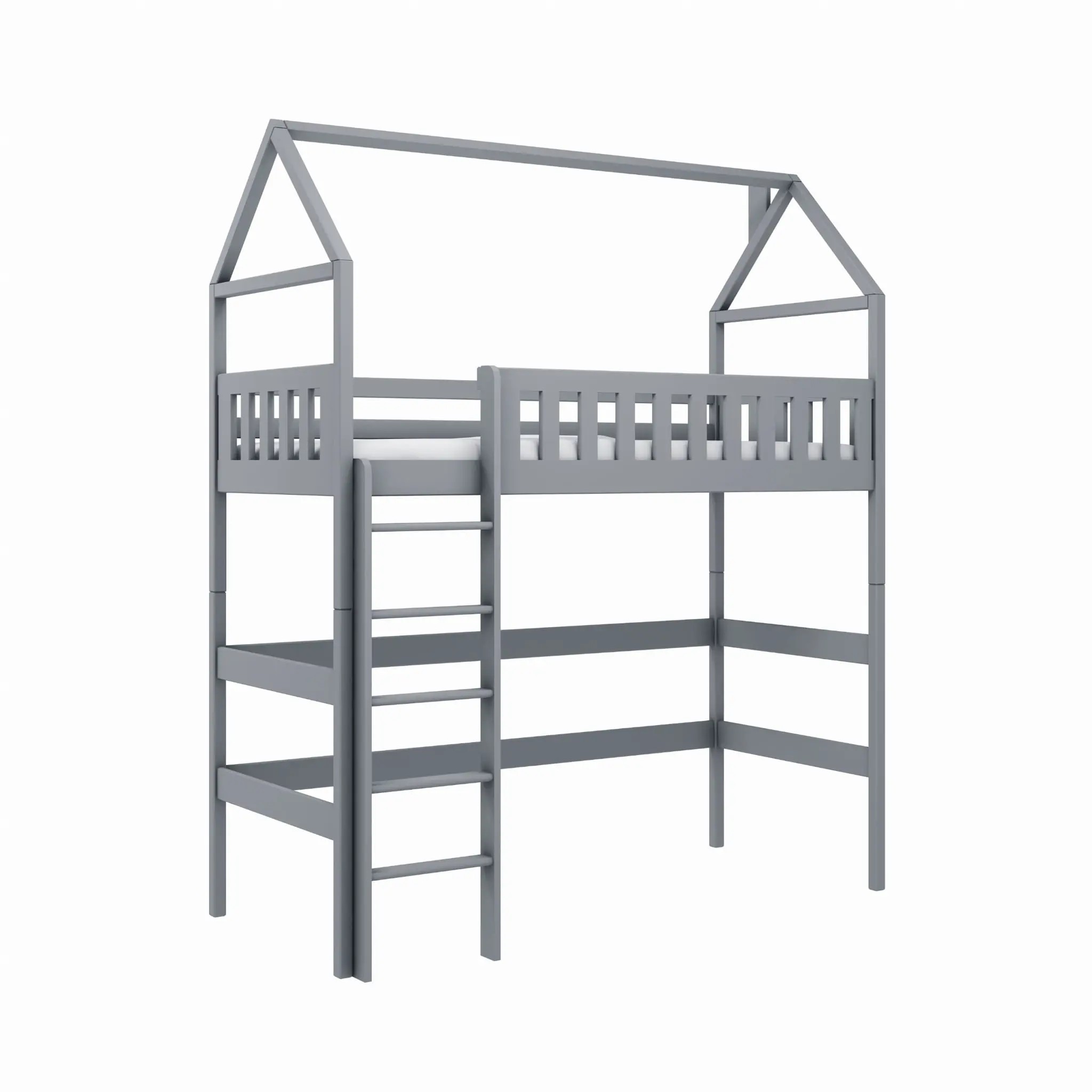 Hochbett, Kinderbett, Hausbett OTI - Kubuk Moebel