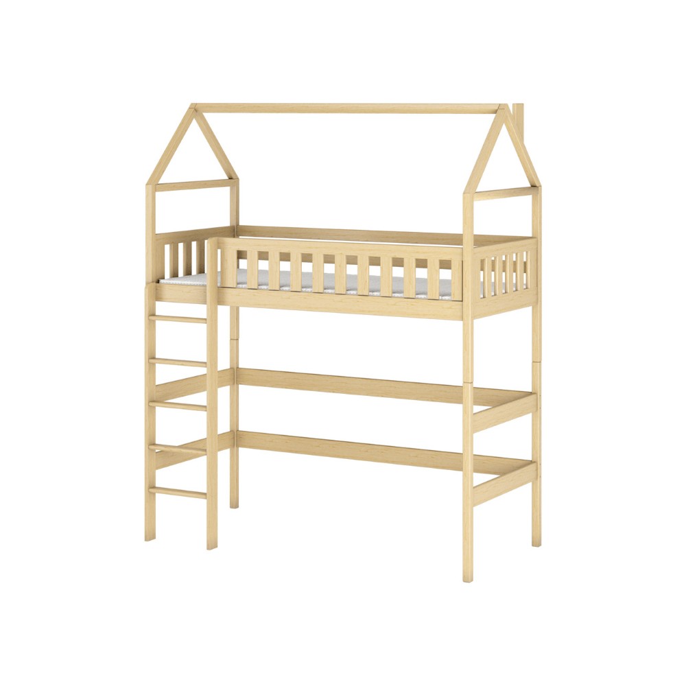 Hochbett, Kinderbett, Hausbett OTI - Kubuk Moebel