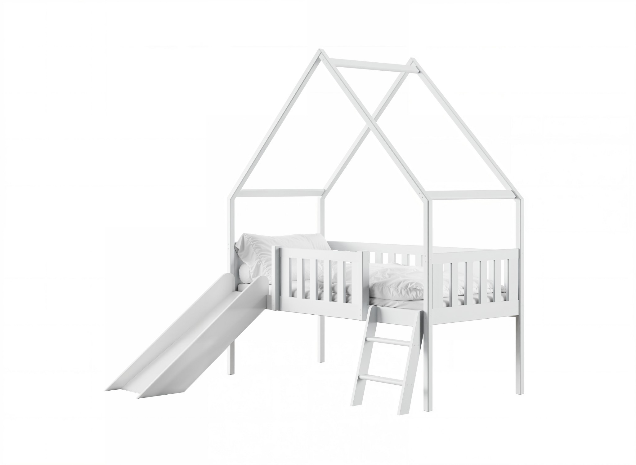 Etagenbett, Spielbett ANGEL mit Rutsche - Kubuk Moebel