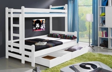 Etagenbett BENIAMIN für 3 Personen