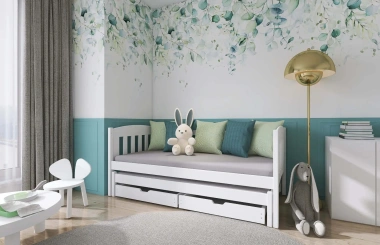 Ausziehbett, Kinderbett, Doppelbett AMELA