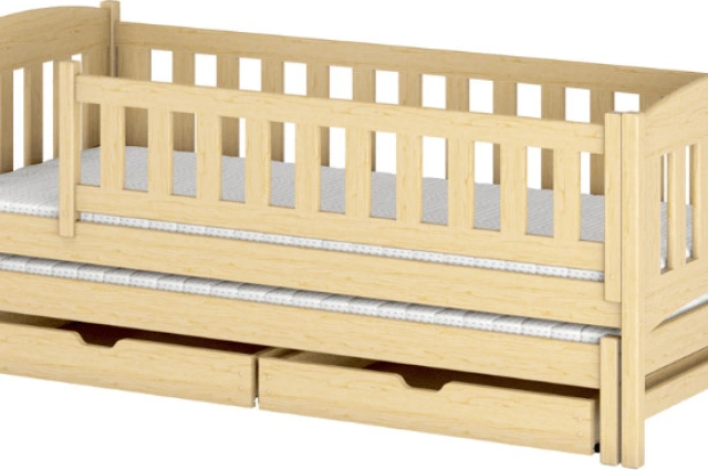 Ausziehbett, Kinderbett, Doppelbett AMELA - Kubuk Moebel