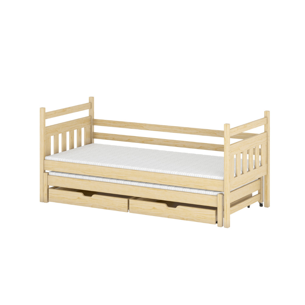 Ausziehbett, Kinderbett, Doppelbett DANIEL - Kubuk Moebel
