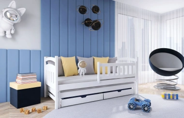 Ausziehbett, Kinderbett, Doppelbett GALAXY