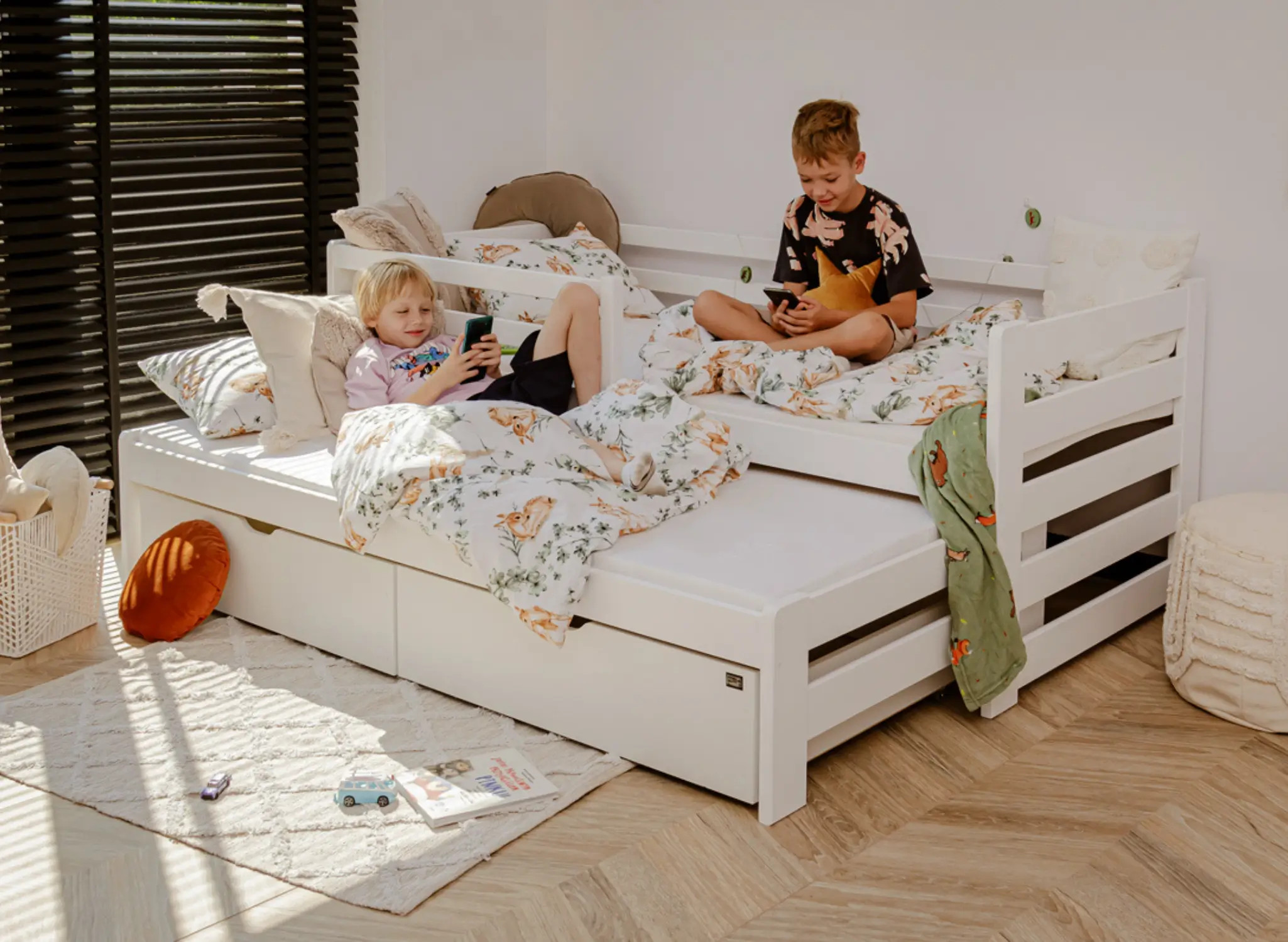 Ausziehbett, Doppelbett, Kinderbett SENSO - Kubuk Moebel
