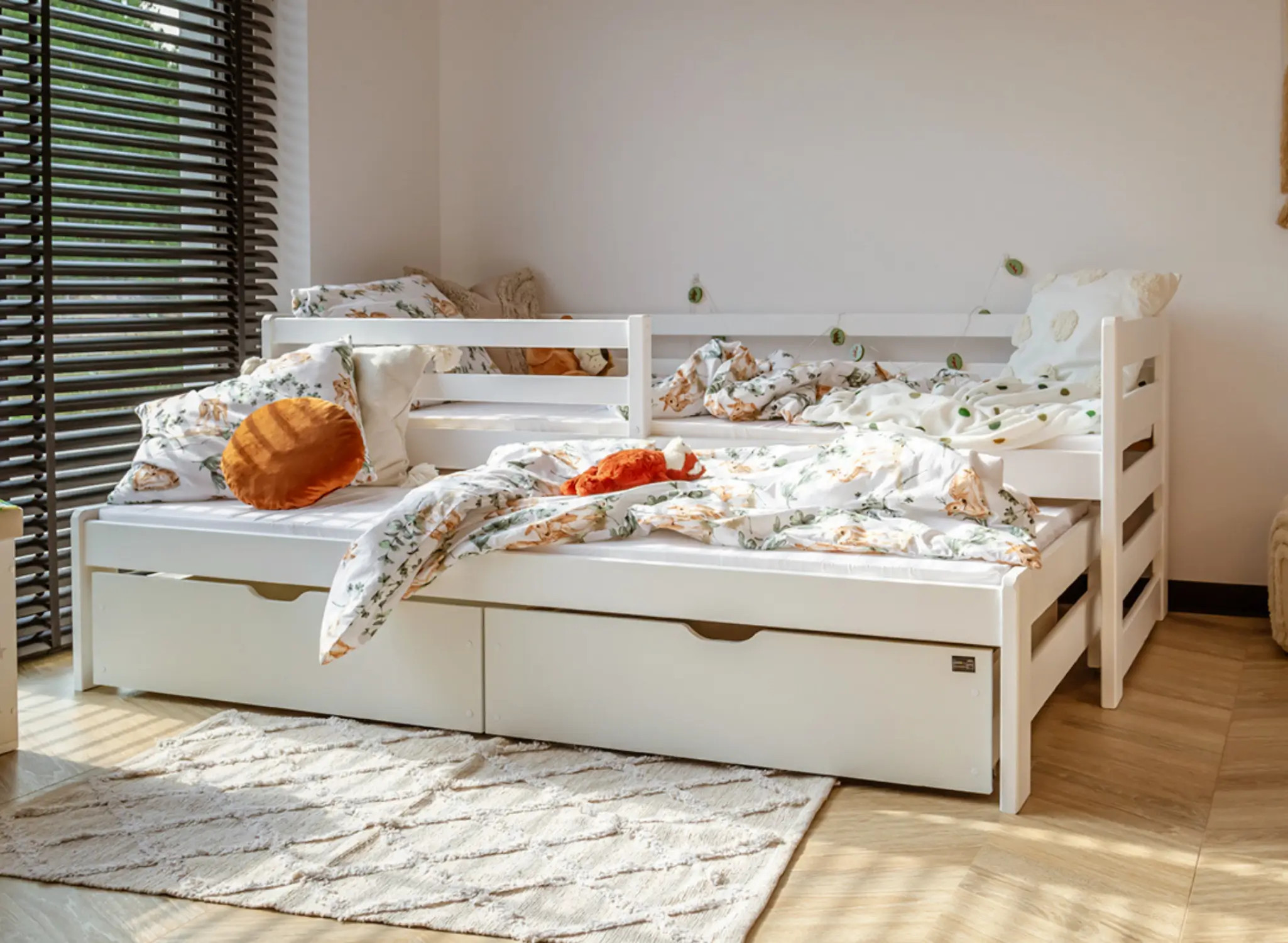 Ausziehbett, Doppelbett, Kinderbett SENSO - Kubuk Moebel