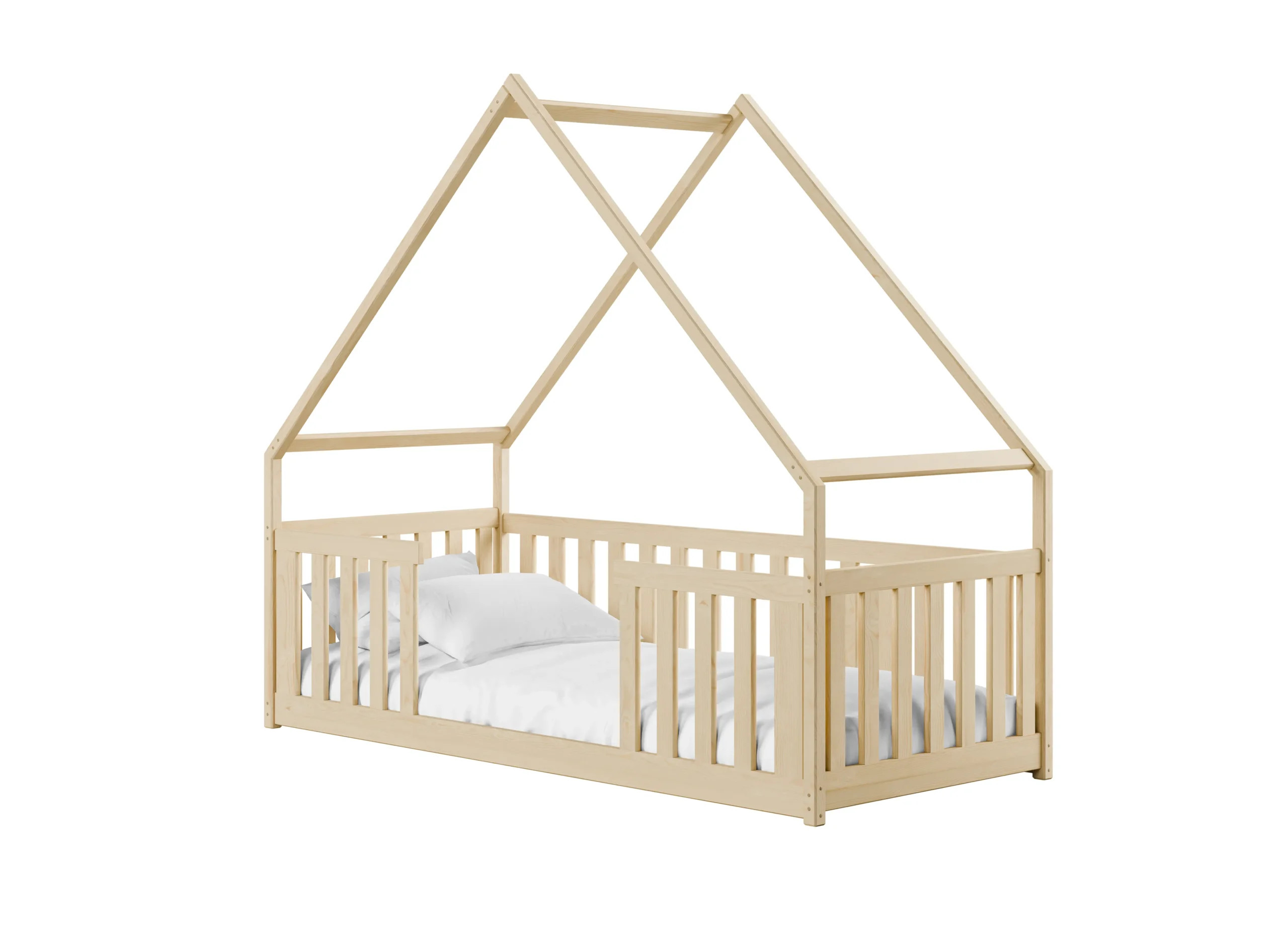 Kinderbett, Hausbett, Laufstall BEE - Kubuk Moebel