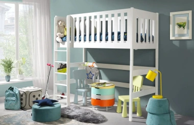 Hochbett, Kinderbett LARA