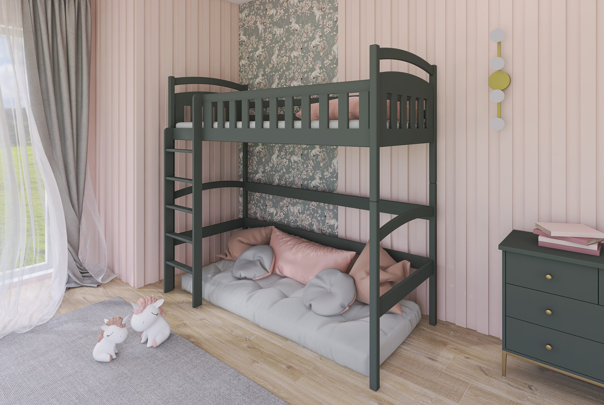Kinderbett, Hochbett MIA - Kubuk Moebel