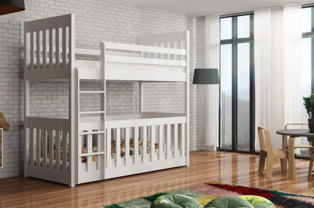 Etagenbett, Kinderbett CRIS - Kubuk Moebel