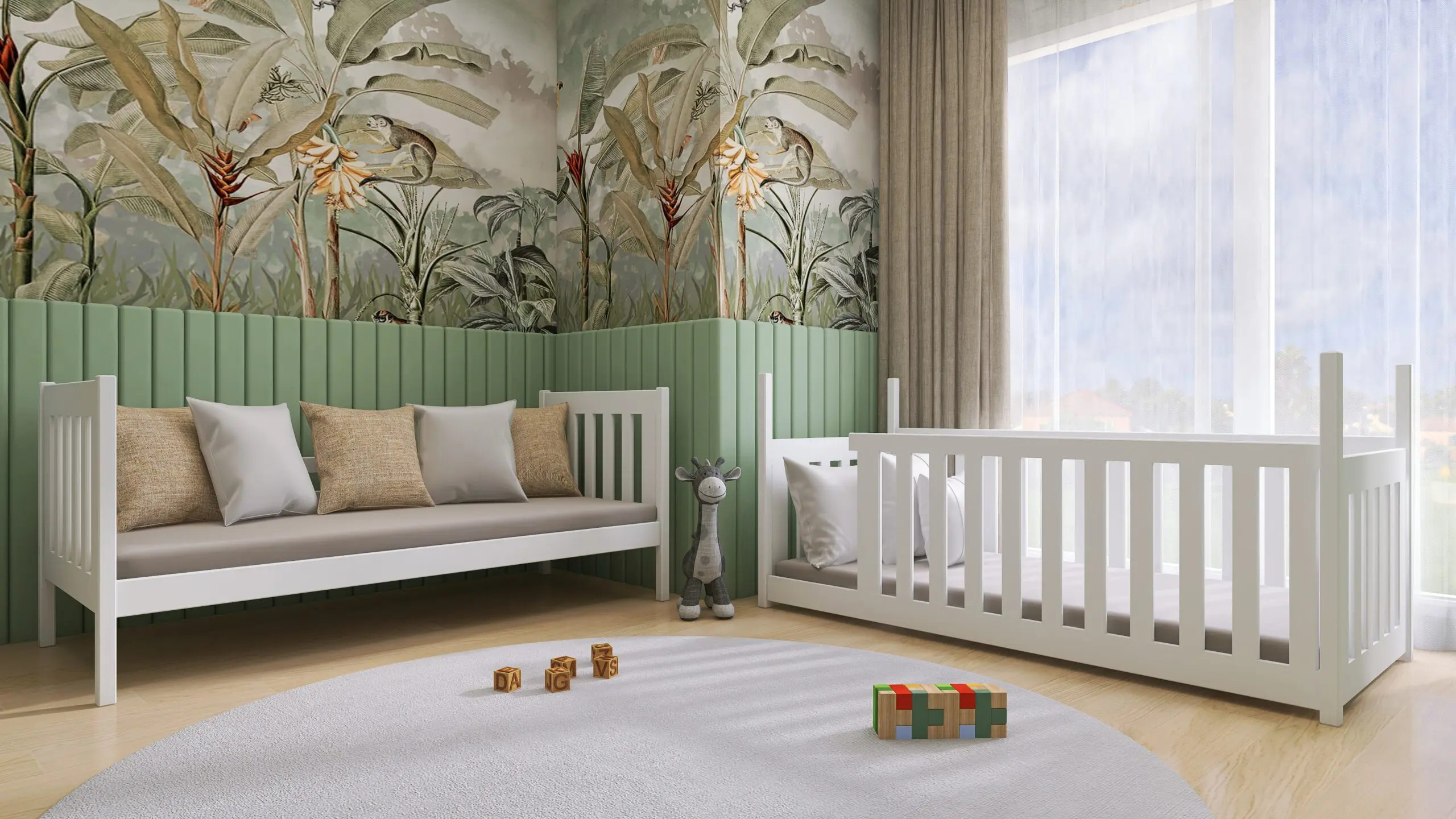 Etagenbett, Kinderbett CRIS - Kubuk Moebel