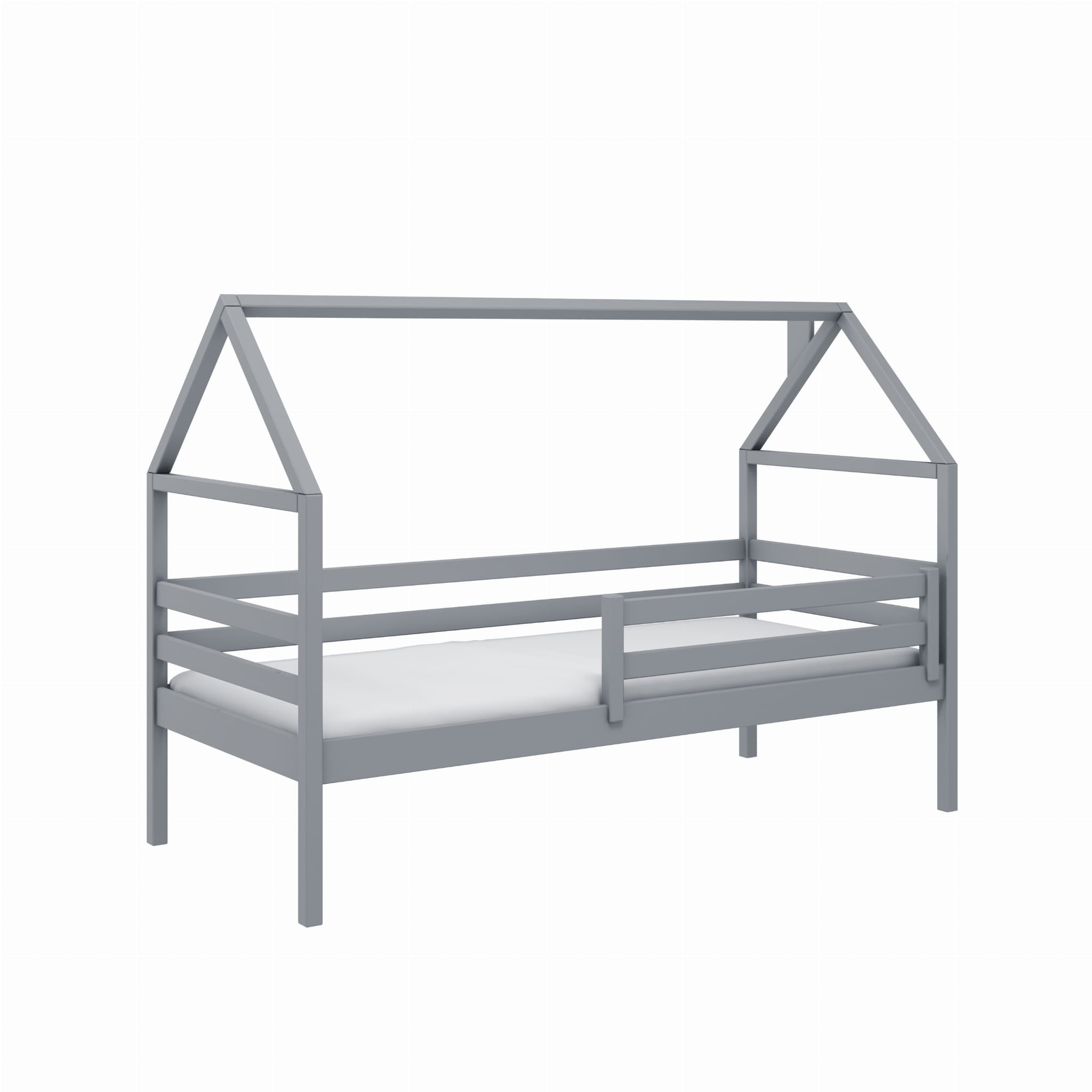Einzelbett, Kinderbett, Hausbett ARON - Kubuk Moebel