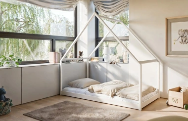 Hausbett, Kinderbett, Einzelbett Moris