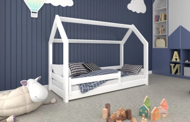 Einzelbett, Kinderbett, Hausbett MINI HAUSE