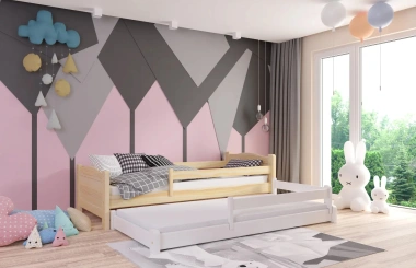 Ausziehbett, Kinderbett, Doppelbett DUO