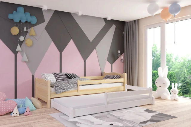 Ausziehbett, Kinderbett, Doppelbett DUO - Kubuk Moebel