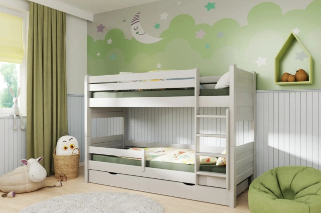 Etagenbett, Kinderbett Pietrus Maxi - Kubuk Moebel