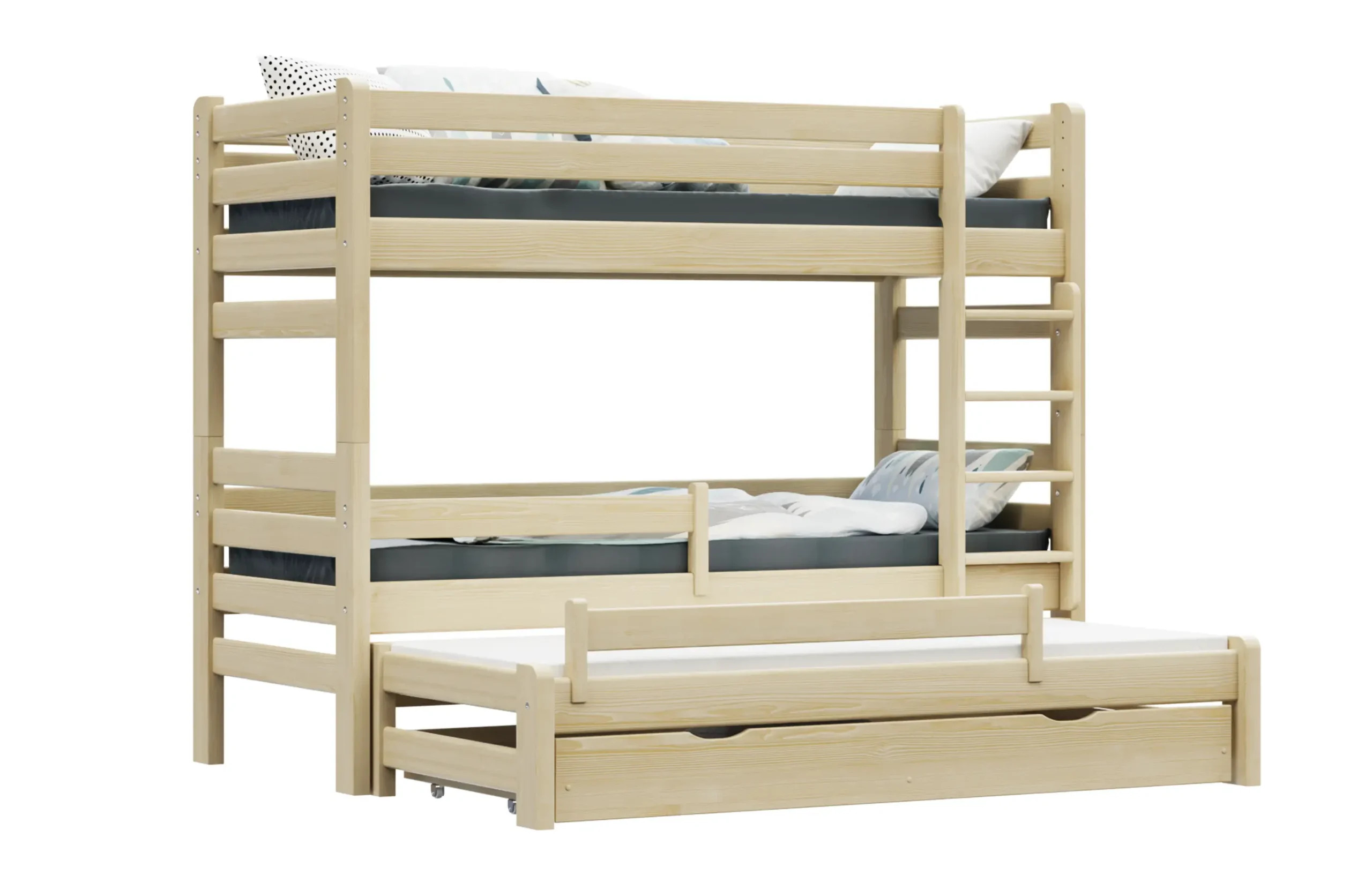 Etagenbett, Kinderbett Pietrus Midi Plus - Kubuk Moebel