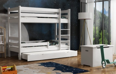 Etagenbett, Kinderbett GAT TRIO