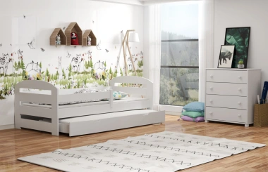 Ausziehbett, Kinderbett, Doppelbett KAMI PLUS