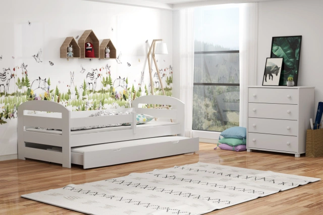 Ausziehbett, Kinderbett, Doppelbett KAMI PLUS - Kubuk Moebel