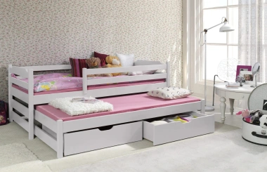 Ausziehbett, Kinderbett, Doppelbett MARTIN II