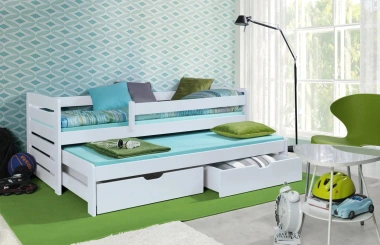 Ausziehbett, Kinderbett, Doppelbett THOMAS II