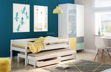 Ausziehbett, Kinderbett, Doppelbett MARIOS Sofortlieferung